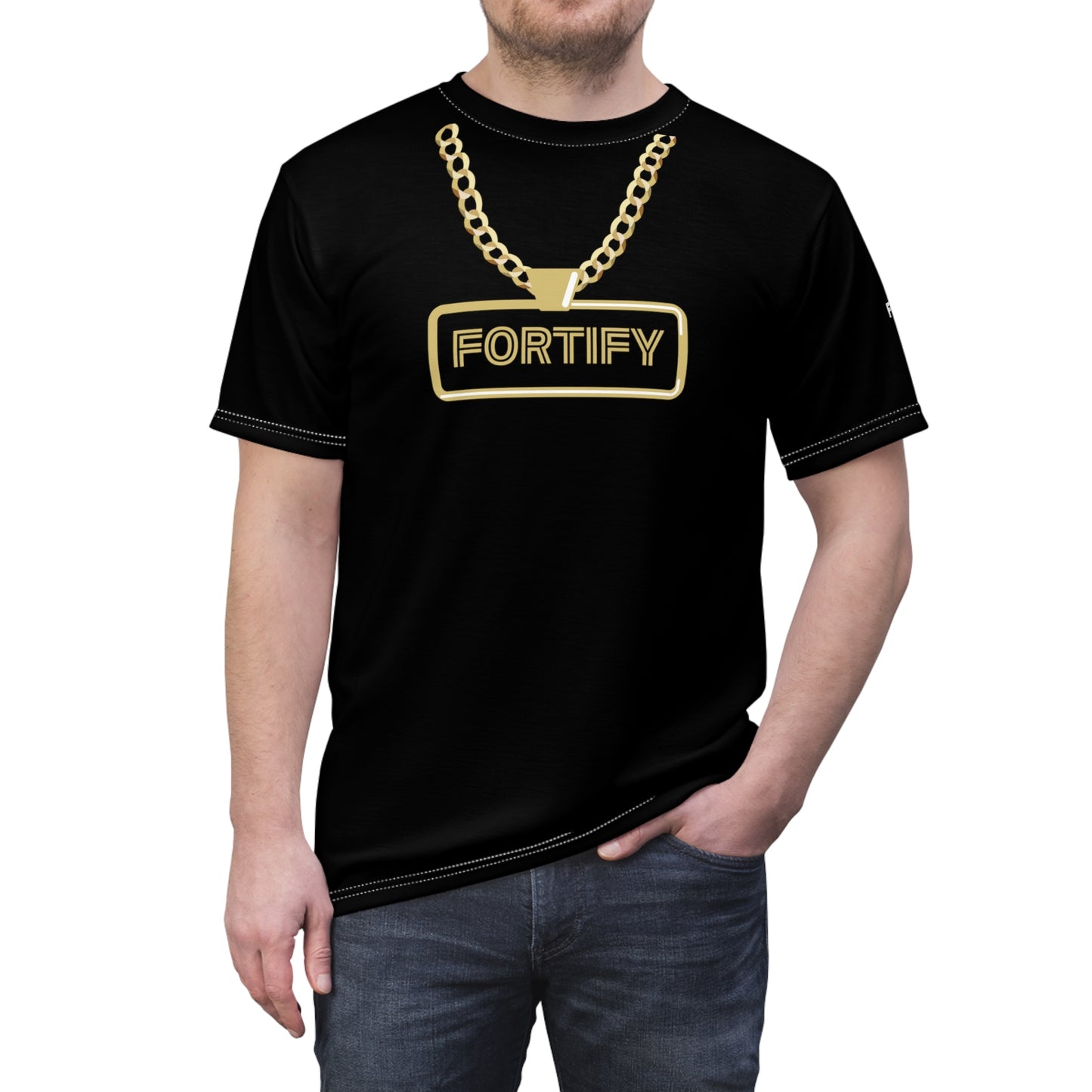 Fortify Chain - Unisex Cut & Sew Tee (AOP)
