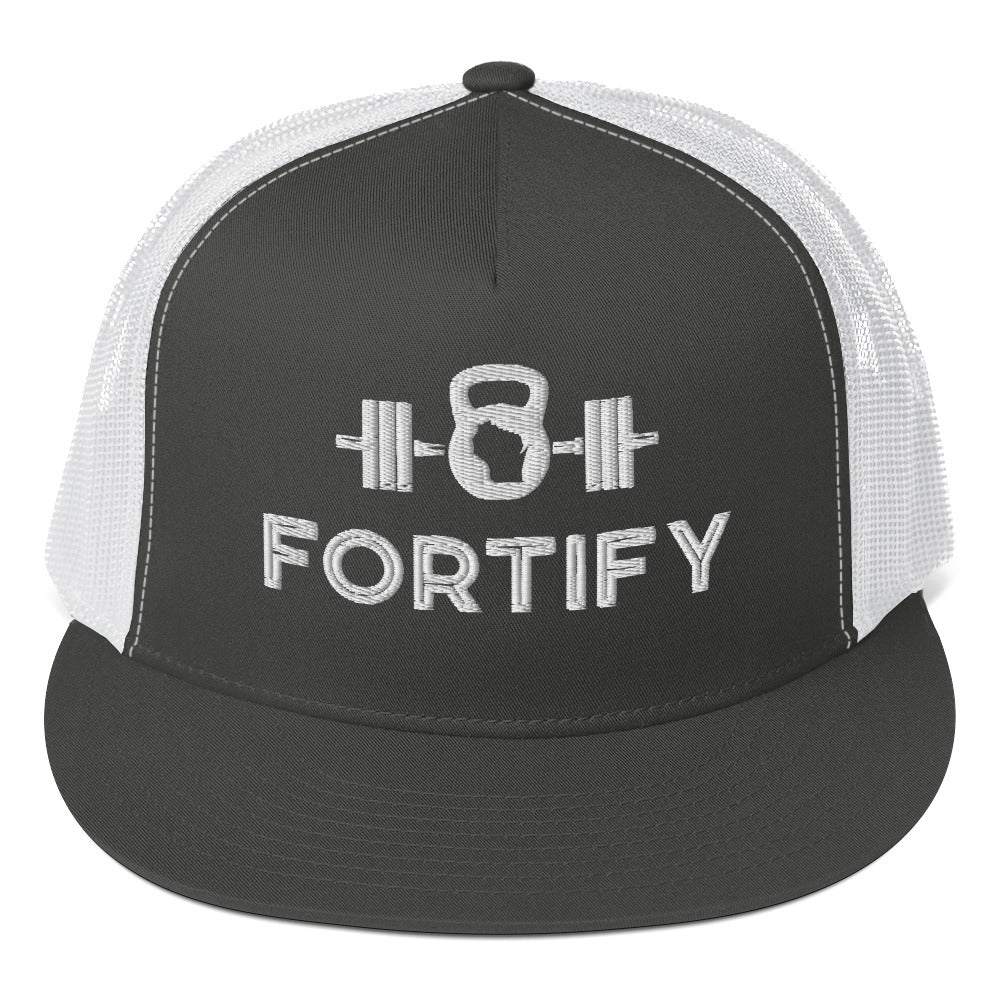 Fortify - Trucker Cap - White Stitch