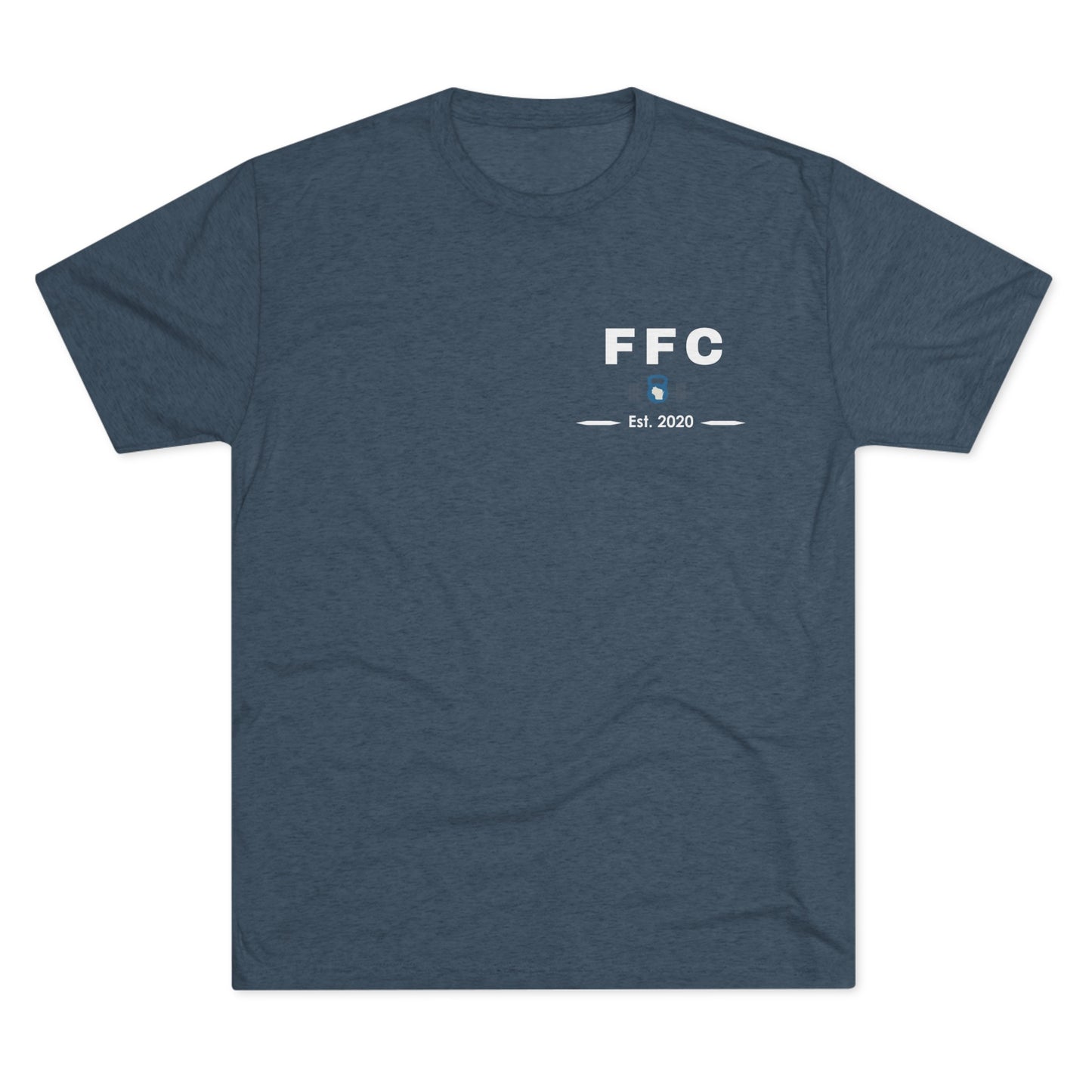 Fortify Fitness American Flag -  Unisex Tri-Blend Crew Tee