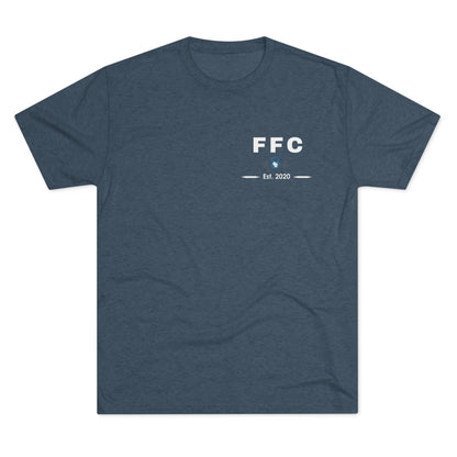 Fortify Fitness American Flag -  Unisex Tri-Blend Crew Tee