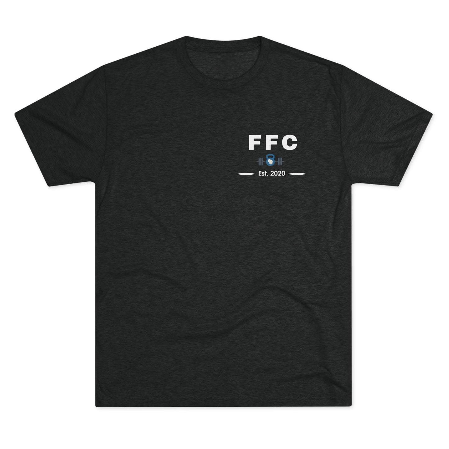 Fortify Fitness American Flag -  Unisex Tri-Blend Crew Tee
