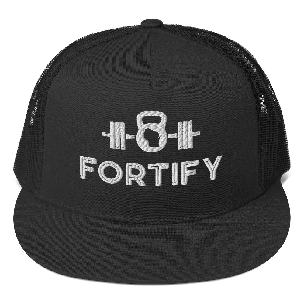 Fortify - Trucker Cap - White Stitch