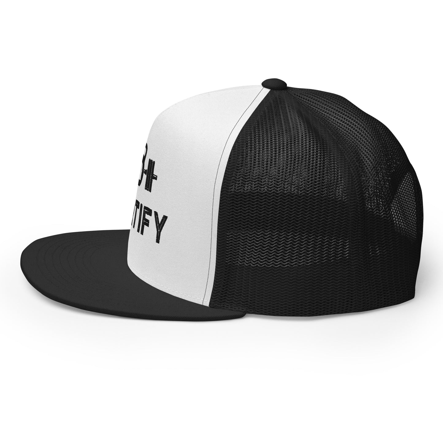 Fortify - Trucker Cap - Black Stitch