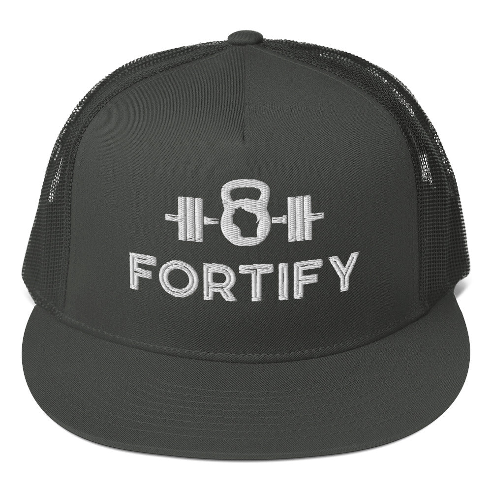 Fortify - Trucker Cap - White Stitch