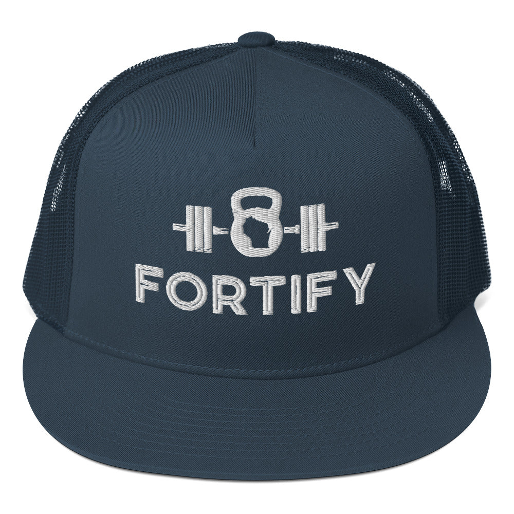 Fortify - Trucker Cap - White Stitch