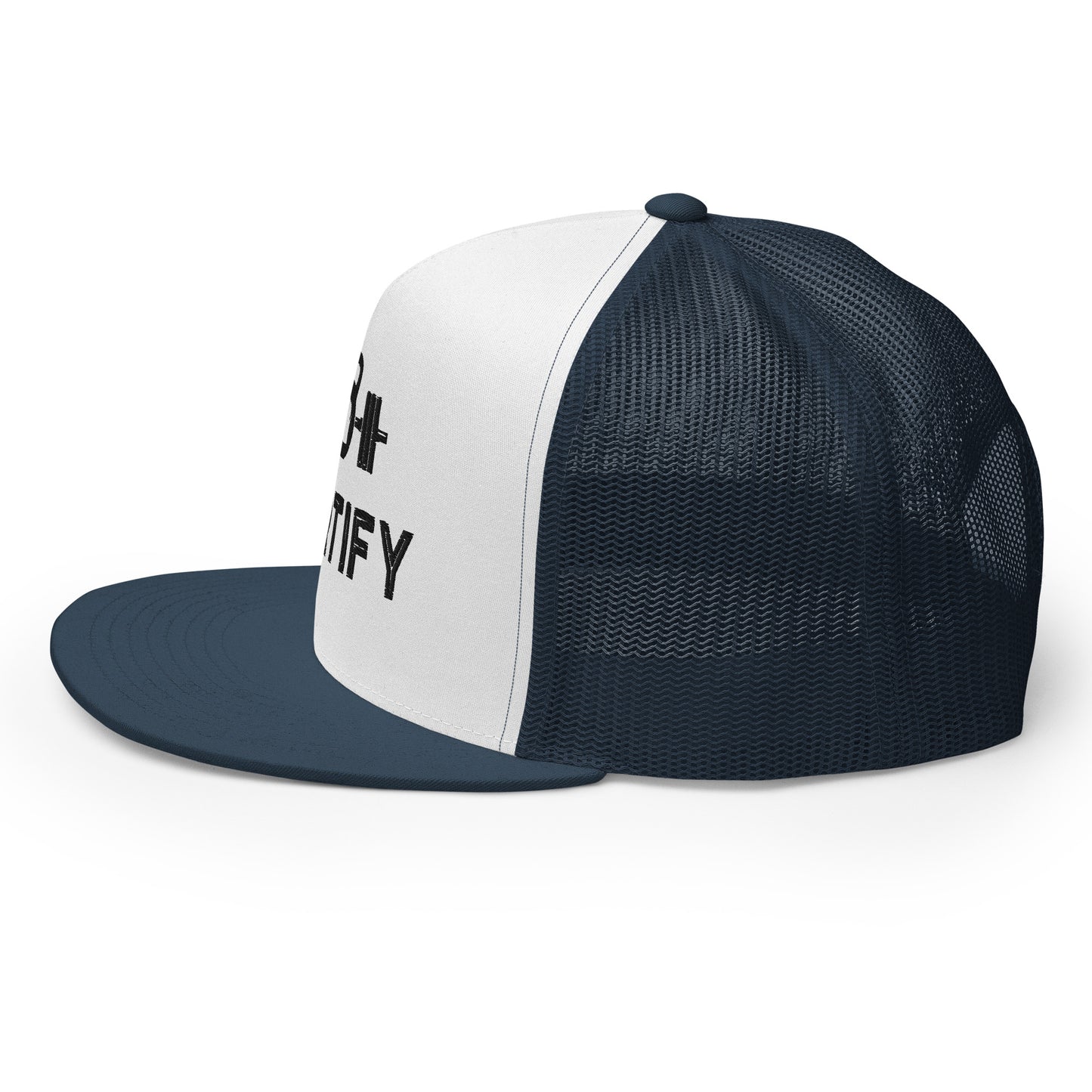 Fortify - Trucker Cap - Black Stitch