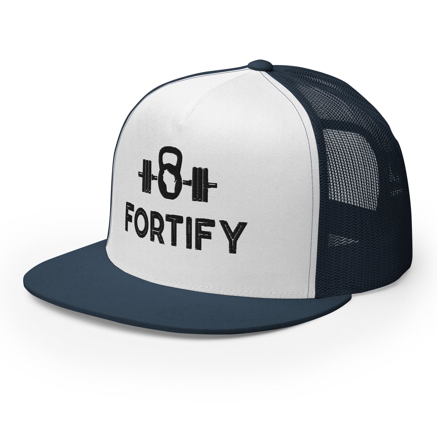 Fortify - Trucker Cap - Black Stitch