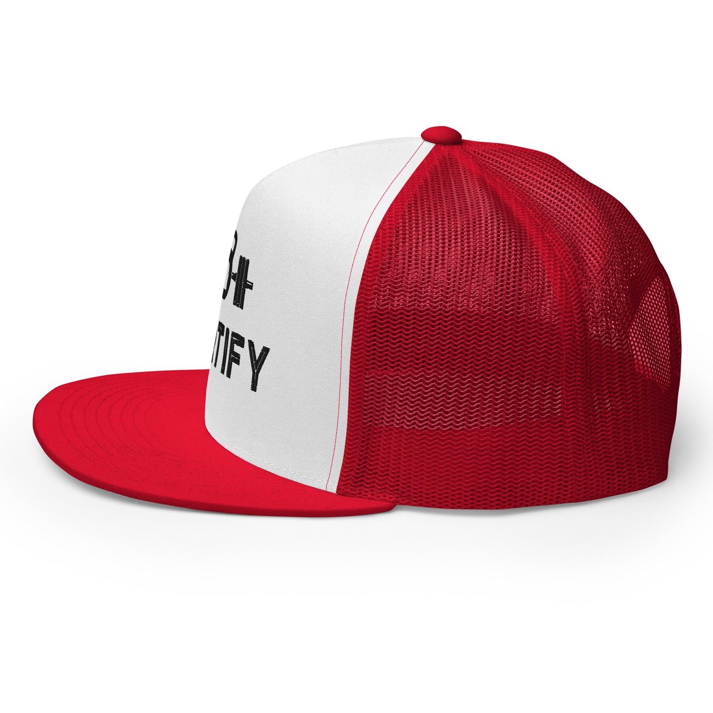 Fortify - Trucker Cap - Black Stitch