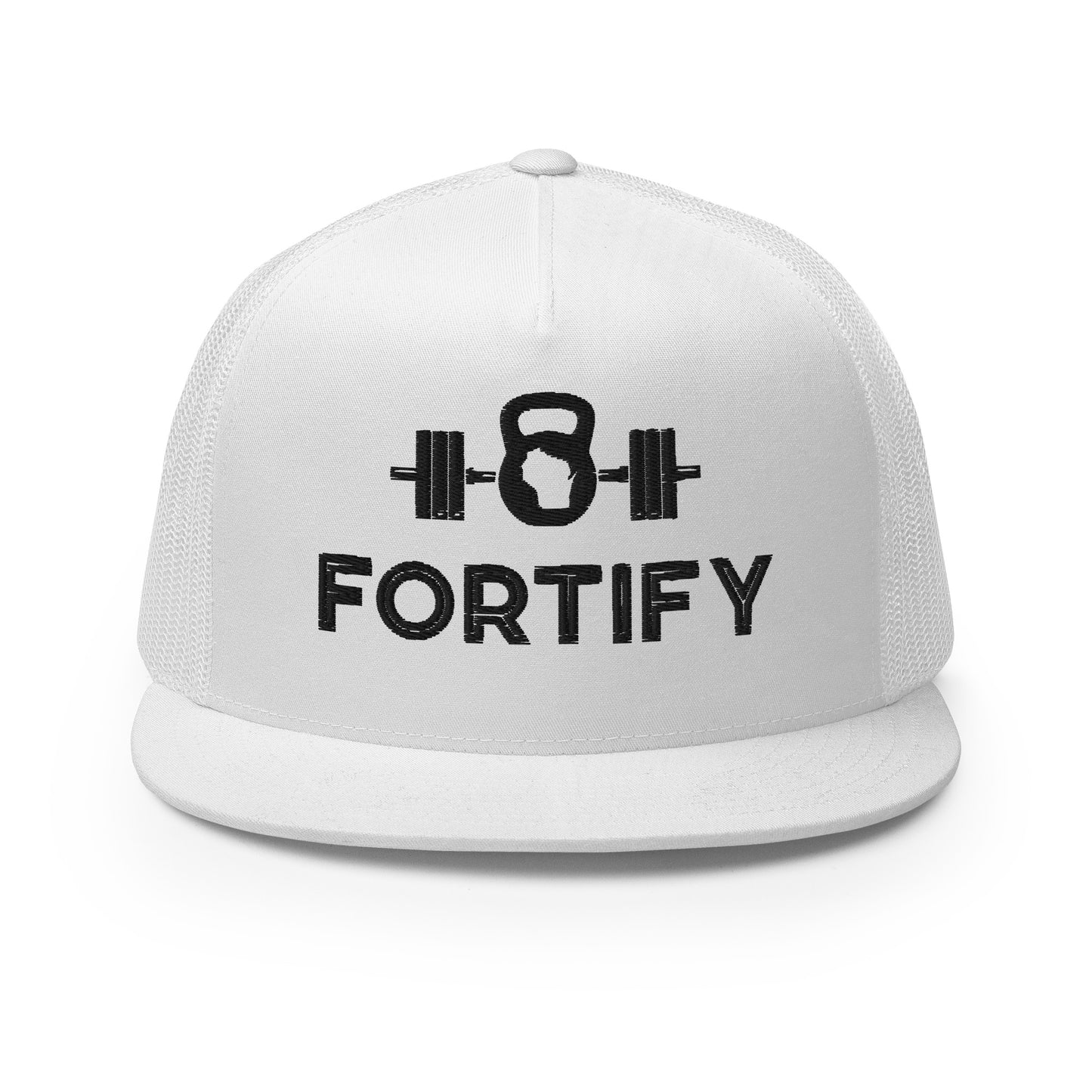 Fortify - Trucker Cap - Black Stitch