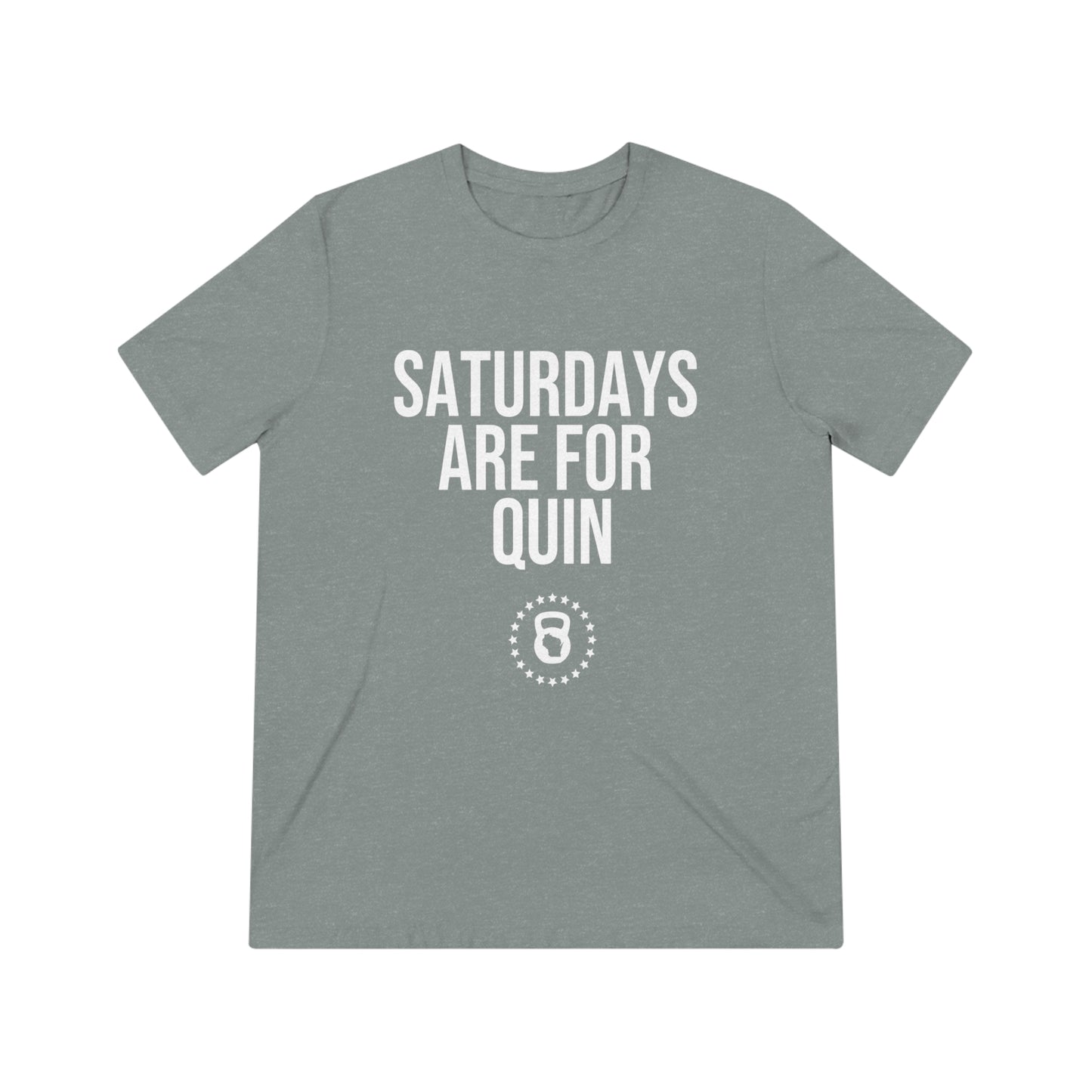 Saturdays are for Quin - Unisex Triblend Tee