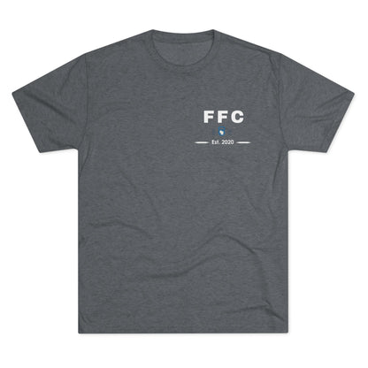 Fortify Fitness American Flag -  Unisex Tri-Blend Crew Tee