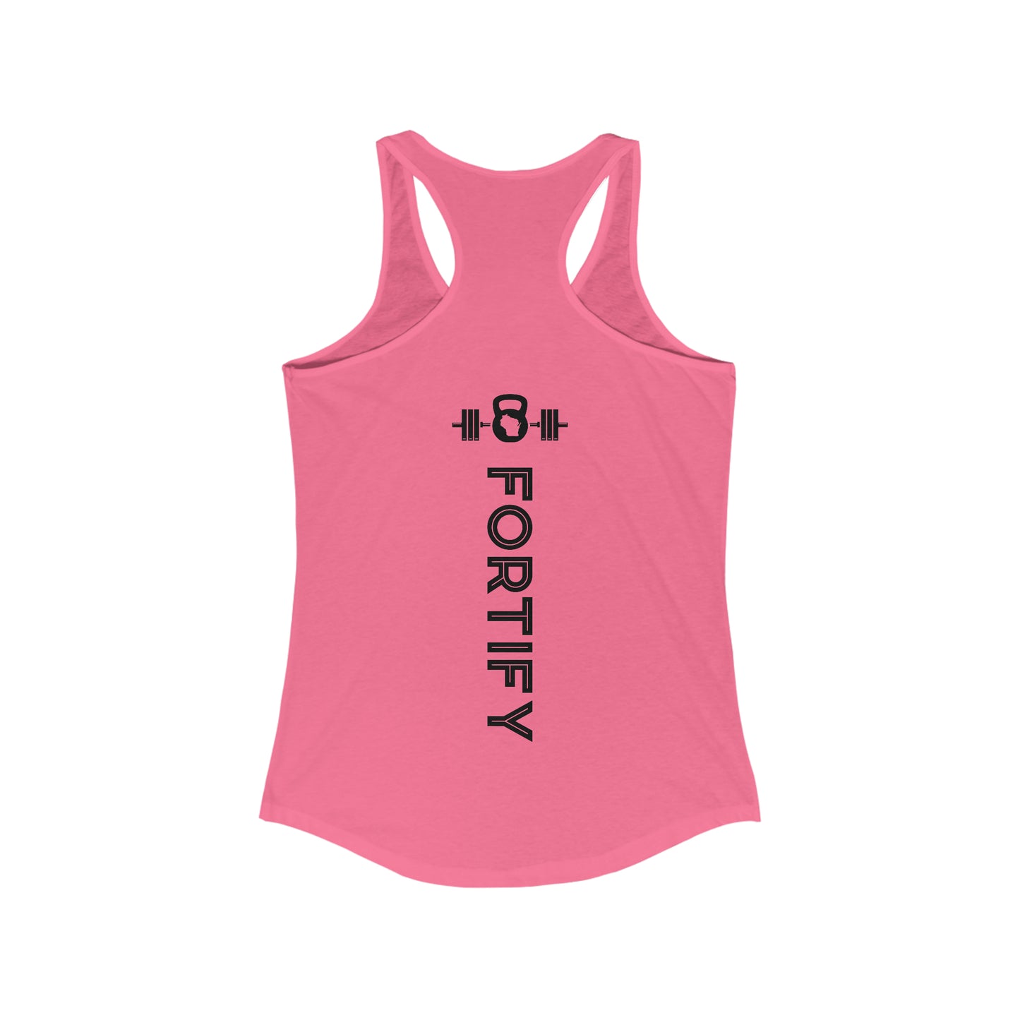 Clean Like a Girl - Women's Ideal Racerback Tank