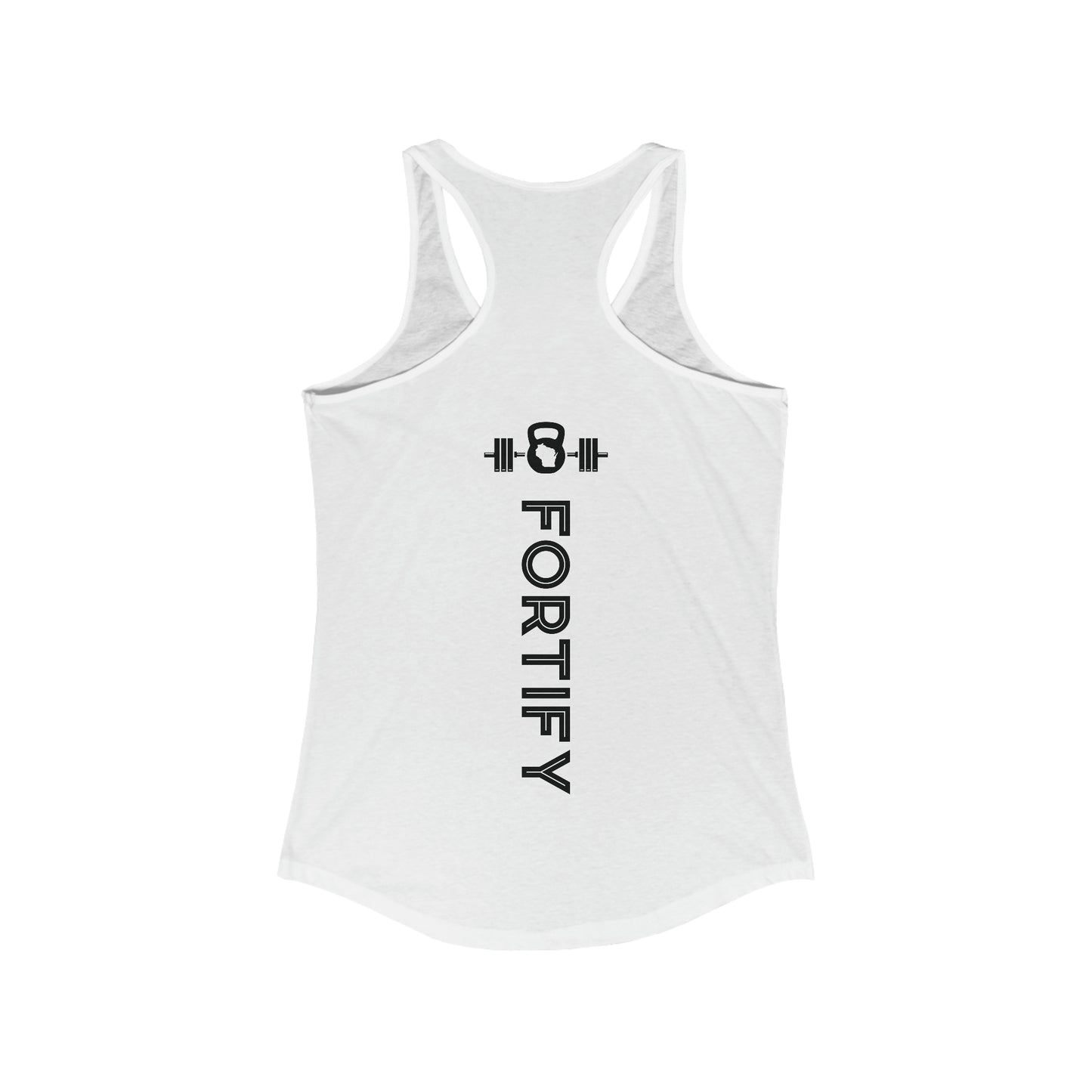 Clean Like a Girl - Women's Ideal Racerback Tank