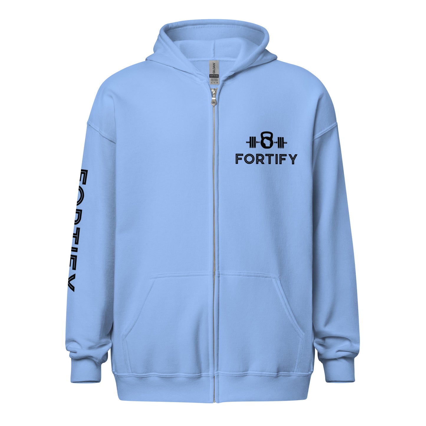 Fortify Fitness - Unisex heavy blend zip hoodie