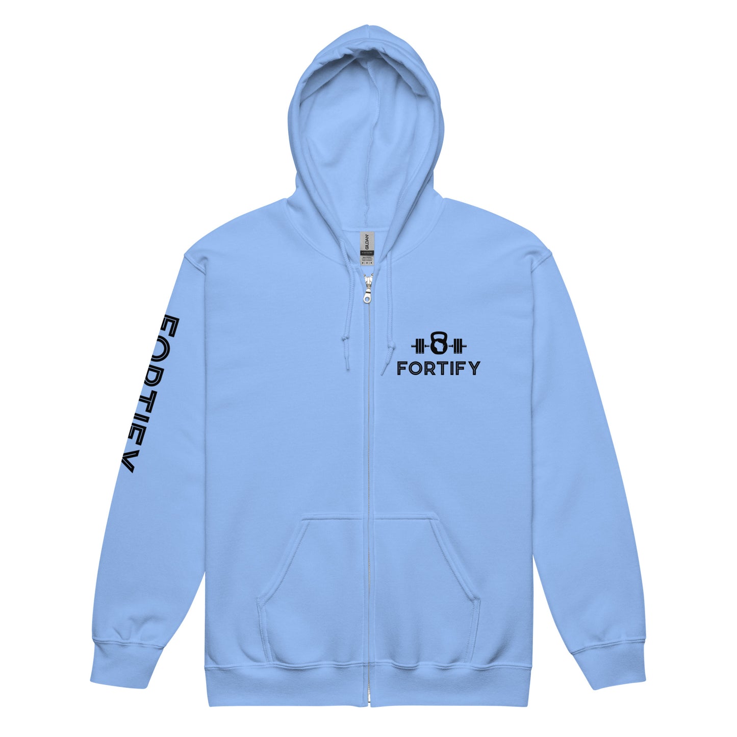 Fortify Fitness - Unisex heavy blend zip hoodie