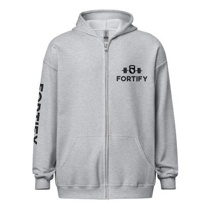 Fortify Fitness - Unisex heavy blend zip hoodie